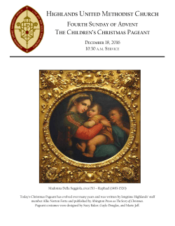 Bulletin - Highlands United Methodist Church