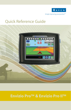 Quick Reference Guide