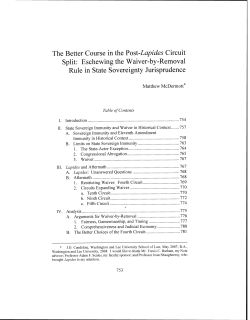 The Better Course in the Post-Lapides Circuit Split