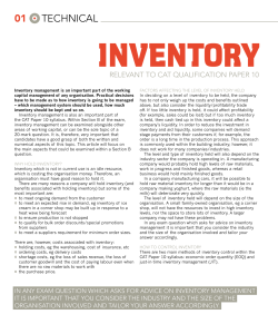 inventory - ACCA Global