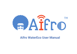 Aifro WaterEco User Manual