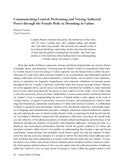 through the Female Body in Dreaming in Cuban