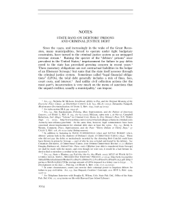 1024 STATE BANS ON DEBTORS` PRISONS AND CRIMINAL