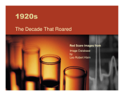 The Decade That Roared