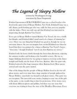 The Legend of Sleepy Hollow - Mr. Fitzpatrick`s Wikispace