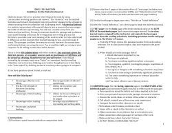 ENGL 1301 Fall 2014 Guidelines for the Dialectical Journal Dialectic