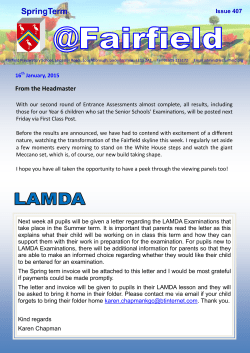 SpringTerm - Fairfield Preparatory School