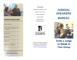 Invite a Judge to Speak