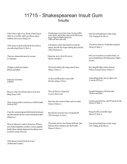 11715 - Shakespearean Insult Gum