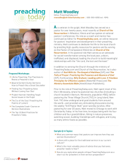 Matt Woodley - Preaching Today