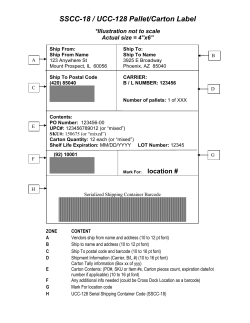 Northern Tool Advance Ship Notice overview