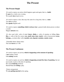 The Present - Dijaski.net