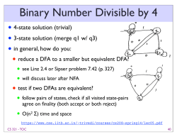 Binary Number Divisible by 4