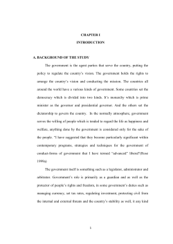 CHAPTER I INTRODUCTION A. BACKGROUND OF THE STUDY
