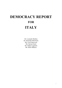 Italy - International IDEA