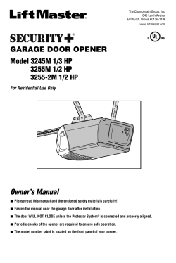 3245M - LiftMaster