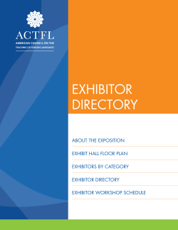 exhibitor directory