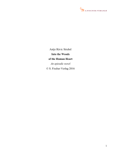Antje R&aacute;vic Strubel Into the Woods of the Human Heart An episodic
