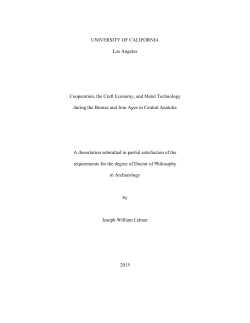 UNIVERSITY OF CALIFORNIA Los Angeles Cooperation