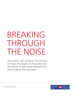Breaking Through the Noise