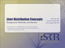 Liver Distribution Concepts