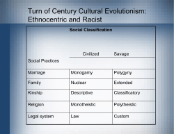 Cultural Evolution