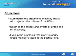 Objectives