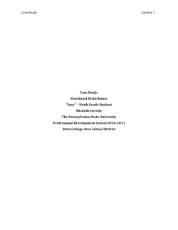 Case Study - Penn State College of Education