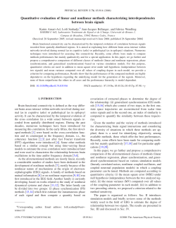 Quantitative evaluation of linear and nonlinear methods
