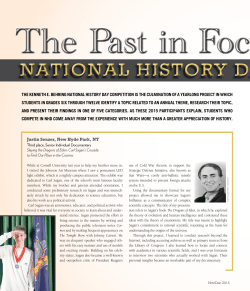 NATIONAL HISTORY DAY