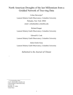 North American Droughts of the last Millennium from a Gridded