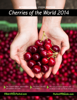 Cherries of the World 2014