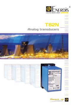 Analog transducers