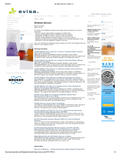 All about mercury