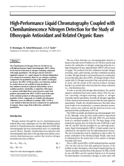High-Performance Liquid Chromatography Coupled with