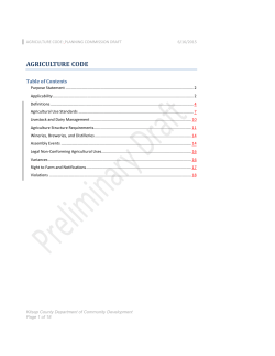 agriculture code
