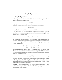 18.03SCF11 text: Complex Eigenvalues