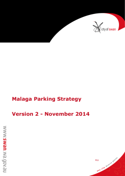 Malaga Parking Strategy