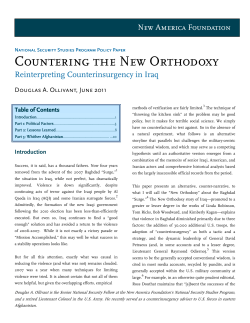 Countering the New Orthodoxy