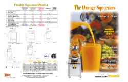 The Orange Squeezers - Whaley Food Service