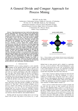 A General Divide and Conquer Approach for Process Mining