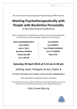 here - the Irish Forum for Psychoanalytic Psychotherapy