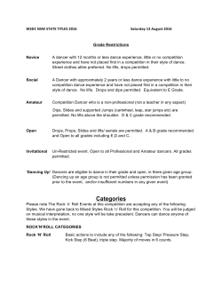 Categories - Blue Suede Shoes Dance School