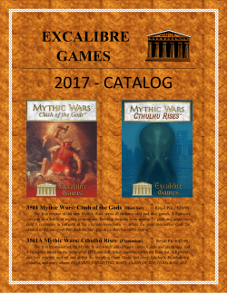 catalog - Excalibre Games