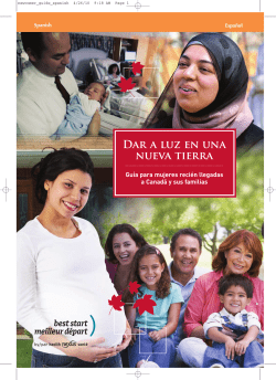 Dar a luz en una nueva tierra