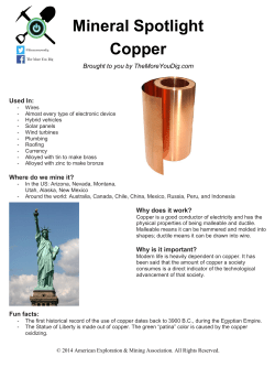 Copper - The More You Dig