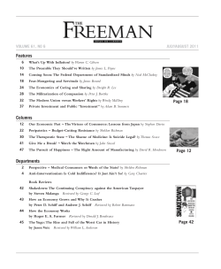 Issue  - Foundation for Economic Education