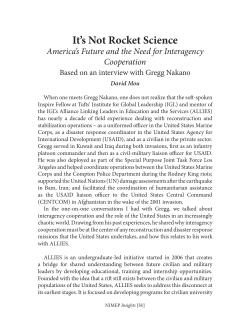 It`s Not Rocket Science
