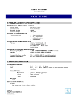 CaCl2 TEC G DG