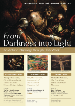 From Darkness into Light